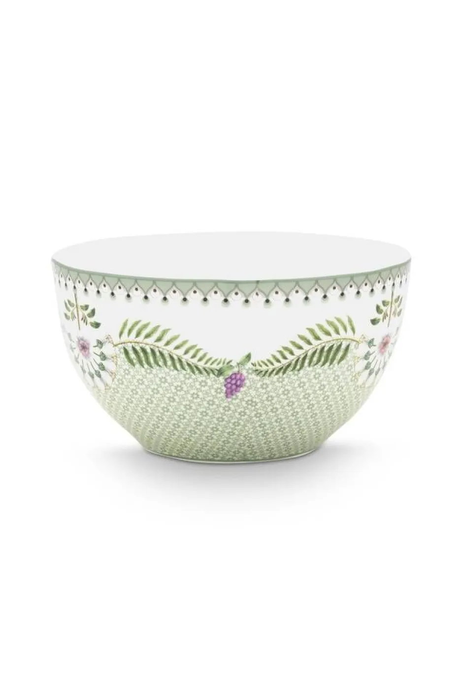 Pip Studio Astiat*kulho Lily&Lotus Tiles 15 cm Light Green