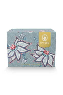 Pip Studio Astiat*kuppi & aluslautanen Flower Festival 280 ml 2 kpl