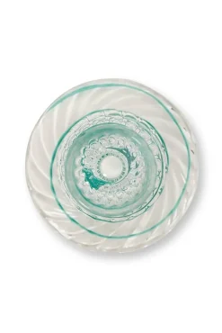 Pip Studio Lyhdyt Ja Kynttilänjalat*kynttilänjalka Swirl Light Blue M 22 cm