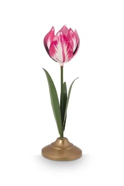 Pip Studio Lyhdyt Ja Kynttilänjalat*kynttilänjalkasetti Metal Pink