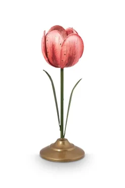 Pip Studio Lyhdyt Ja Kynttilänjalat*kynttilänjalkasetti Metal Pink