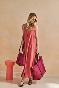 Pip Studio Laukut Ja Kassit*laukku Tilda Medium Stripe Pink 47x17x37 cm