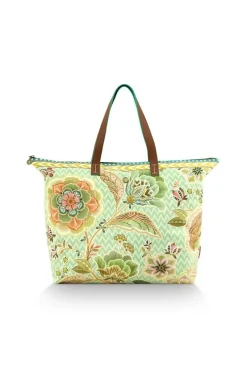 Pip Studio Laukut Ja Kassit*laukku Tilda Tote Bag Hakuna 66x20x44 cm Green