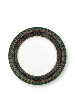 Pip Studio Astiat*lautanen Clover 26,5 cm Green
