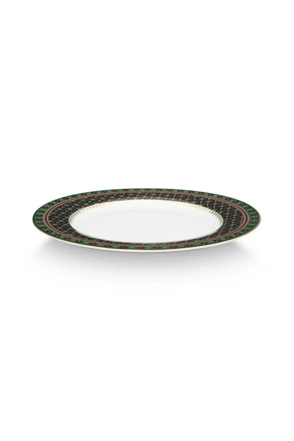 Pip Studio Astiat*lautanen Clover 26,5 cm Green