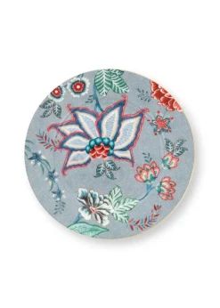 Pip Studio Astiat*lautanen Flower Festival 17 cm Light Blue