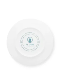 Pip Studio Astiat*lautanen Flower Festival 17 cm Light Blue