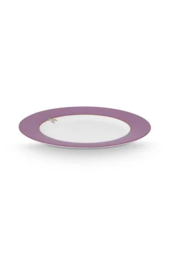 Pip Studio Astiat*lautanen Lily&Lotus Uni 21 cm Lilac