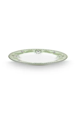Pip Studio Astiat*lautanen Lily&Lotus 23 cm Light Green
