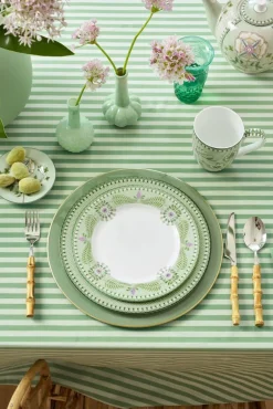 Pip Studio Astiat*lautanen Lily&Lotus 23 cm Light Green