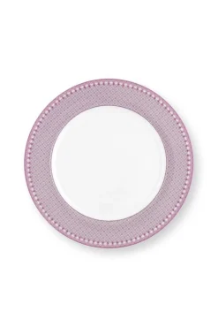Pip Studio Astiat*lautanen Lily&Lotus Tiles 26,5 cm Lilac