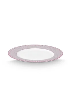 Pip Studio Astiat*lautanen Lily&Lotus Tiles 26,5 cm Lilac