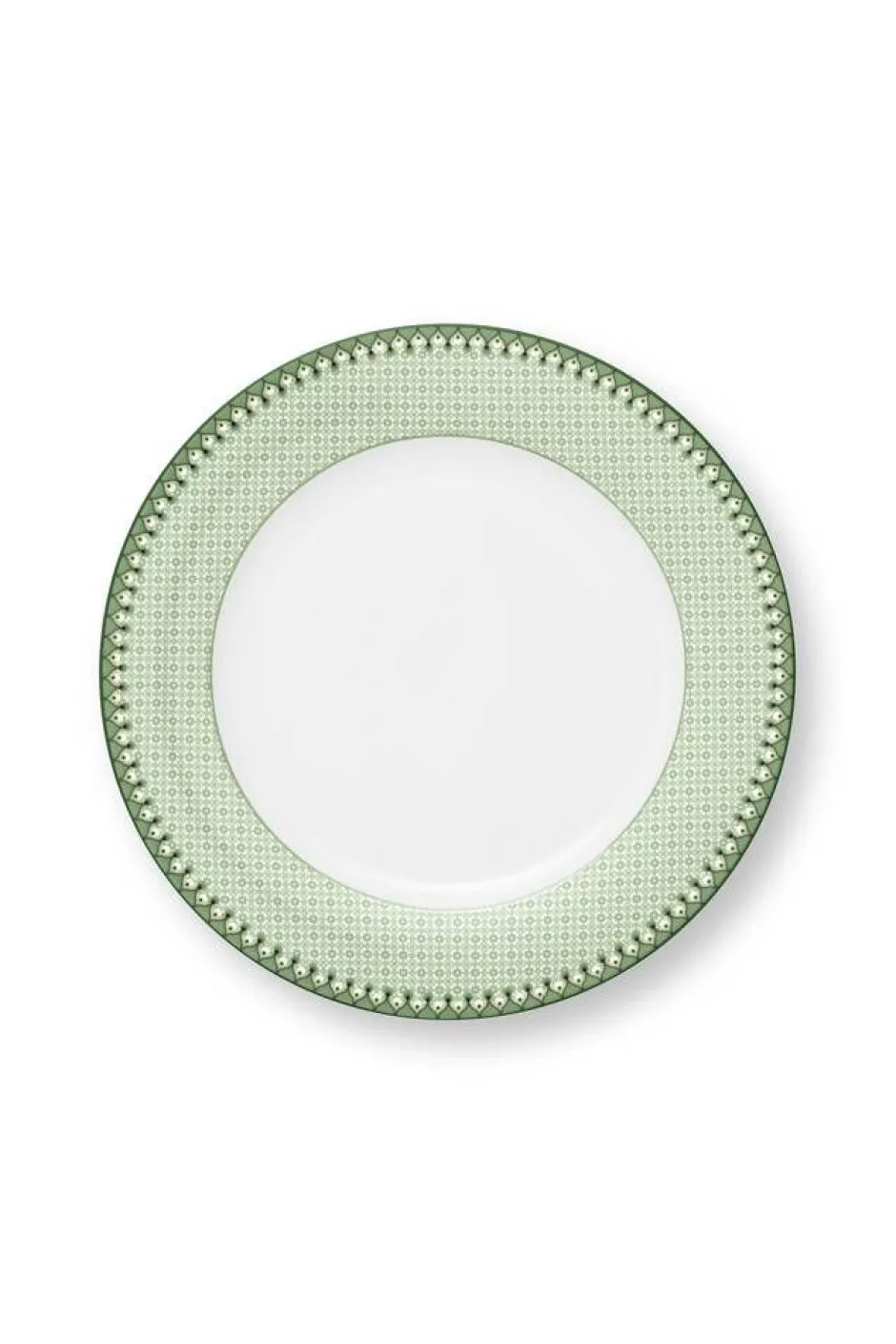 Pip Studio Astiat*lautanen Lily&Lotus Tiles 26,5 cm Light Green