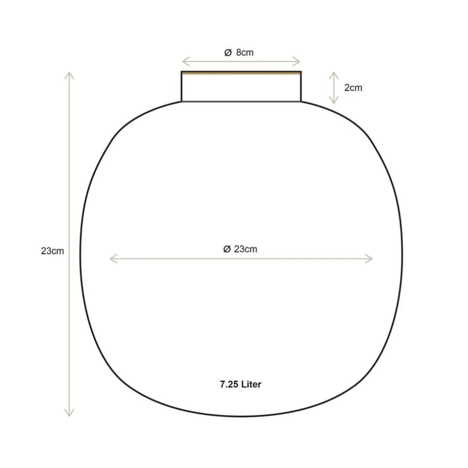 Pip Studio Maljakot Ja Ruukut*maljakko Metal Dots 23 cm White-Gold