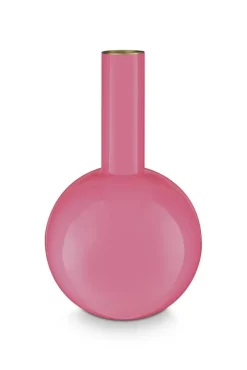 Pip Studio Maljakot Ja Ruukut*maljakko Metal Medium Pink 33 cm