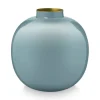 Pip Studio Maljakot Ja Ruukut*maljakko Metal 23 cm Light Blue