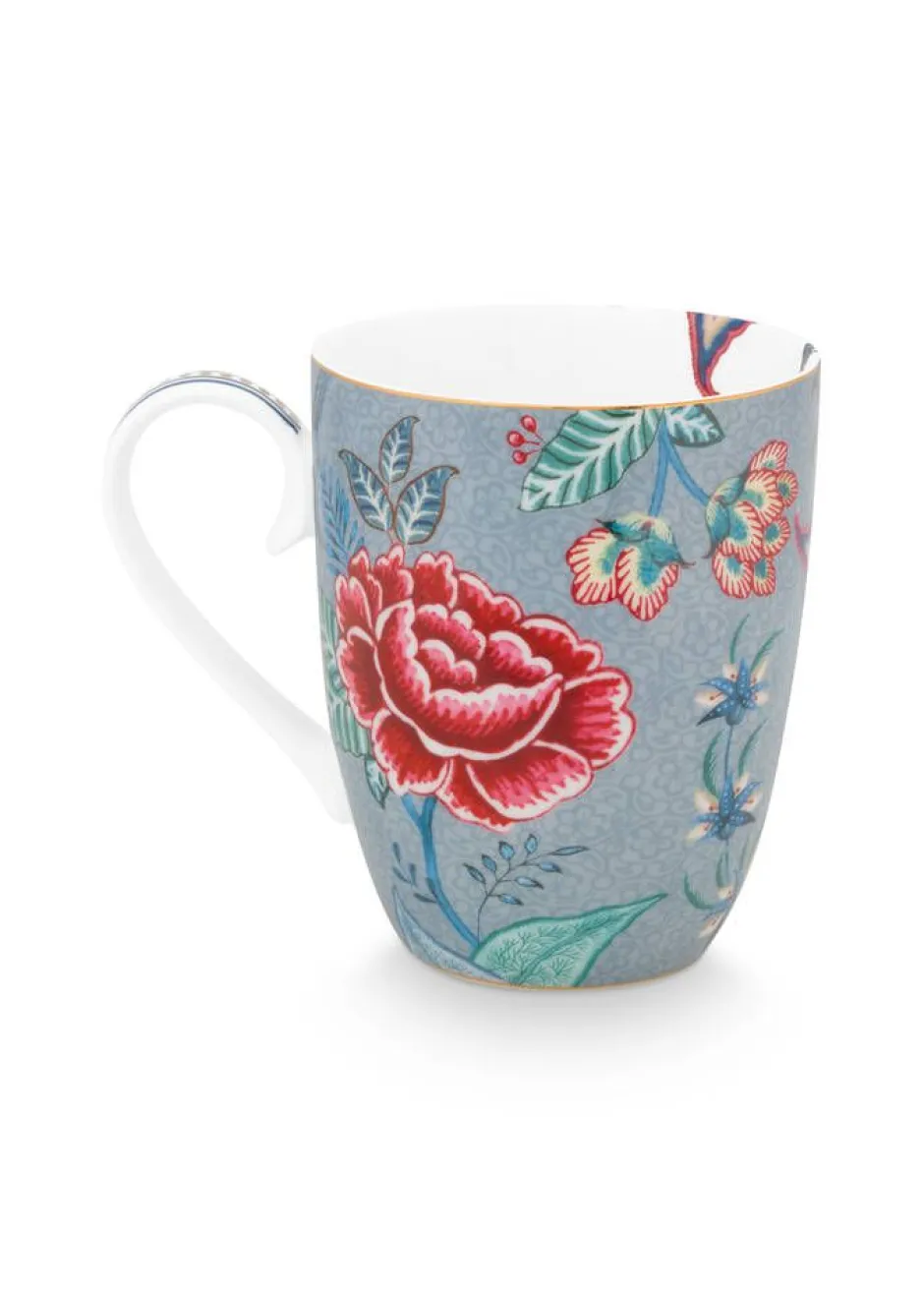 Pip Studio Astiat*muki Flower Festival 350 ml Light Blue