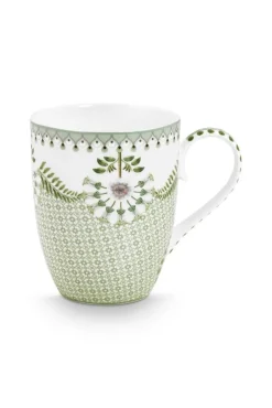 Pip Studio Astiat*muki Lily&Lotus Tiles 350 ml Light Green