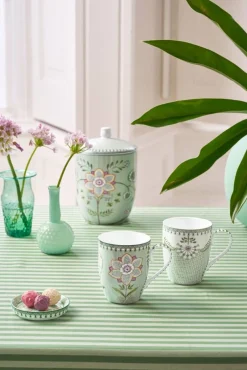 Pip Studio Astiat*mukisetti Lily&Lotus 350 ml Light Green