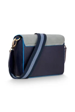 Pip Studio Laukut Ja Kassit*olkalaukku Fenna 19x6x16 cm Blue