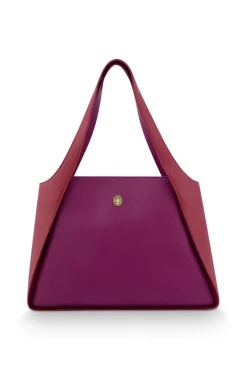 Pip Studio Laukut Ja Kassit*olkalaukku Filou Large Purple 40x15,5x28 cm