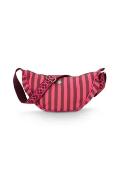 Pip Studio Laukut Ja Kassit*olkalaukku Freya Half Moon Cross Body Bag Stripe