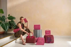 Pip Studio Laukut Ja Kassit*olkalaukku Freya Half Moon Cross Body Bag Stripe