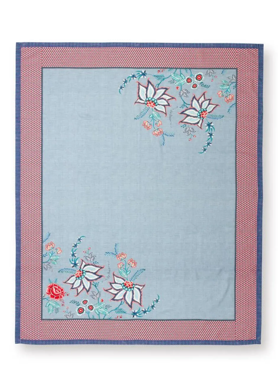 Pip Studio Keittiötekstiilit*pöytäliina Flower Festival 150x250 cm Blue