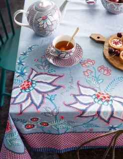 Pip Studio Keittiötekstiilit*pöytäliina Flower Festival 150x250 cm Blue