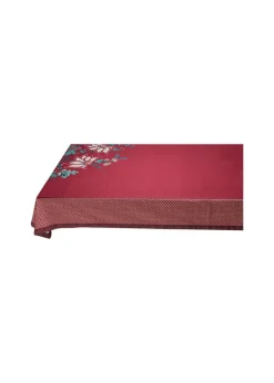 Pip Studio Keittiötekstiilit*pöytäliina Flower Festival 150x250 cm Dark Pink