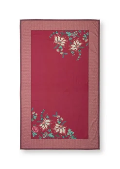 Pip Studio Keittiötekstiilit*pöytäliina Flower Festival 150x250 cm Dark Pink