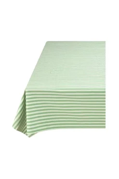 Pip Studio Keittiötekstiilit*pöytäliina Stripes 160x250 cm Light Green