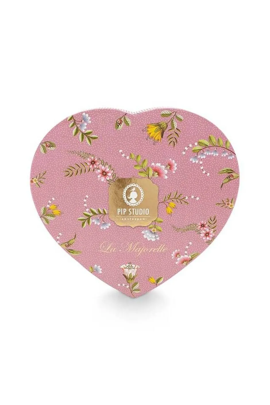 Pip Studio Astiat*sydänlautanen La Majorelle 21,5 cm 2 kpl Pink