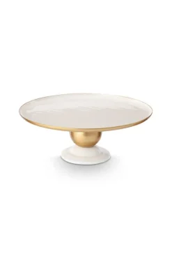 Pip Studio Tarjoilu*tarjotin Metal Sphere 32x12,5 cm White-Gold