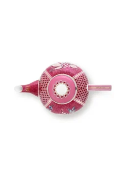 Pip Studio Juoma- Ja Baaritarvikkeet|Tarjoilu*teepannu Flower Festival 1,6 l Dark Pink