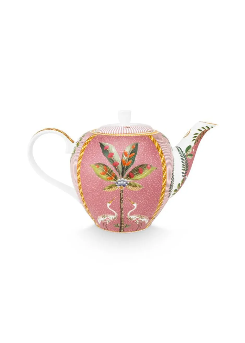 Pip Studio Juoma- Ja Baaritarvikkeet|Tarjoilu*teepannu La Majorelle 1,6 l Pink