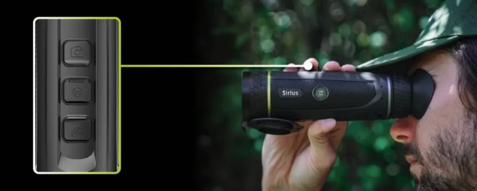 Pixfra Metsästyselektroniikka*lämpökamera Sirius S650 Dual Lens | 640x512