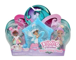 Pixie Flitzies Nuket Ja Kotileikki*leikkisetti Fairy 3 kpl