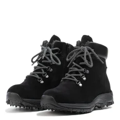 Pomar Nilkkurit*nastakengät Kaakkuri Spike 400 Black Suede / Nappa / Spike Sole