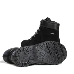 Pomar Nilkkurit*nastakengät Kaakkuri Spike 400 Black Suede / Nappa / Spike Sole