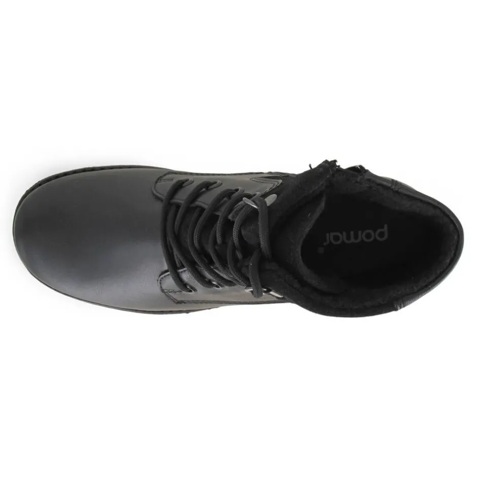 Pomar Nilkkurit*nilkkurit Piisku 100 Black Nappa / Suede / Felt L.