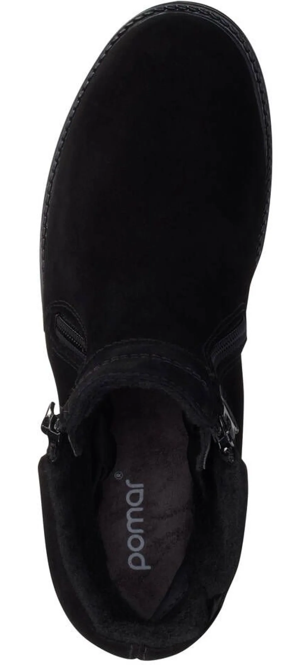 Pomar Nilkkurit*nilkkurit Tupas 110 Black Suede