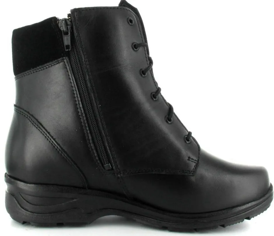 Pomar Nilkkurit*pitopohjakengät XW18836 100 Black nappa/suede