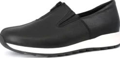 Pomar Kävelykengät*Slip-on 13447 100 Black soft nappa (White sole)