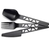 Primus Retkeilytarvikkeet*aterinsetti Lightweight Trail Cutlery musta