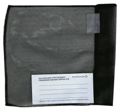Kesäkalastus*Pyydysmerkin lippu 2 kpl 30x30 cm musta