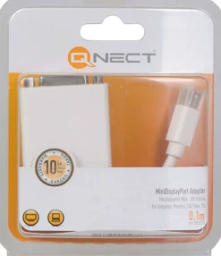 Qnect Televisiot*Adapteri DP mini - DVI 0,1 m