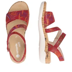 Remonte Sandaalit*sandaalit R6860-90 90 Rot-Multi