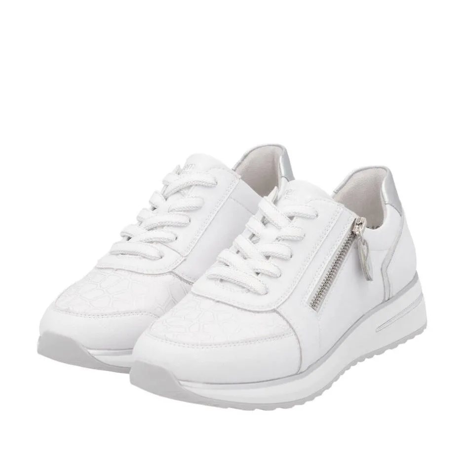 Remonte Tennarit Ja Sneakerit*sneakerit D1G10-80 Weiss Silver Ice 80 Weiss/weiss/silver/ice/silver/weiss