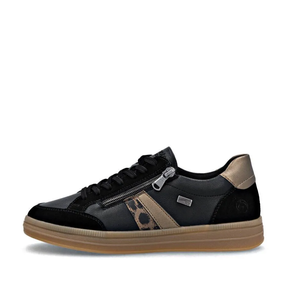 Remonte Tennarit Ja Sneakerit|Kävelykengät*tennarit D2C04-03 03 Schwarz / Schwarz / Brown / Bronze / Schwarz